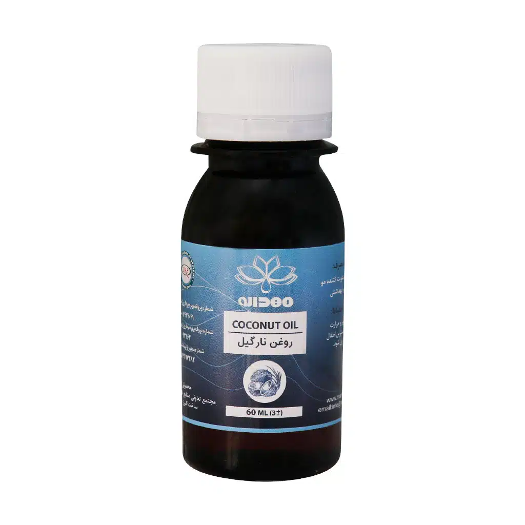 روغن نارگیل مهدارو 60 میلی لیتر روغن نارگیل مهدارو 60 میلی لیتر