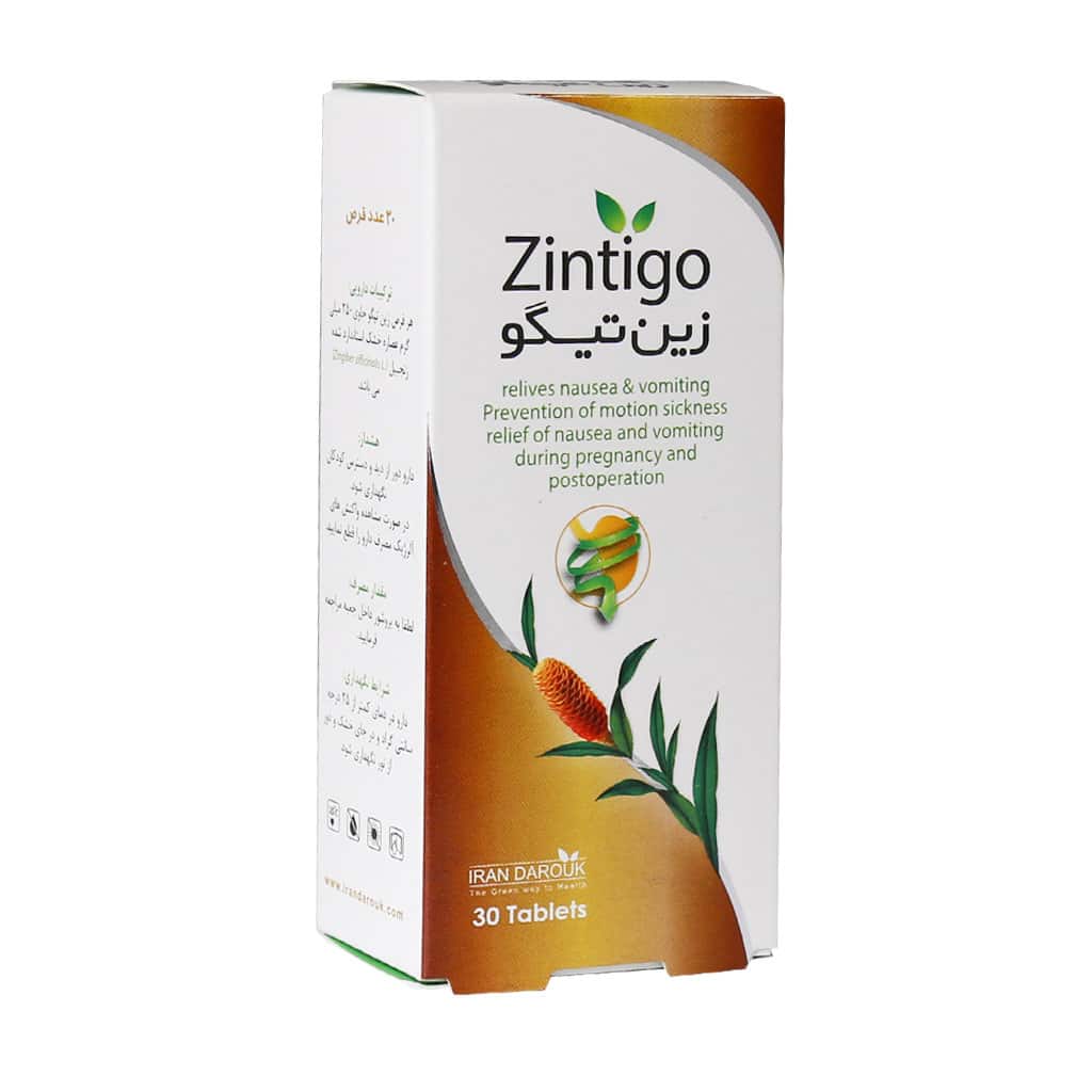 قرص گیاهی زین تیگو ایران داروک 30 عدد قرص گیاهی زین تیگو ایران داروک 30 عدد