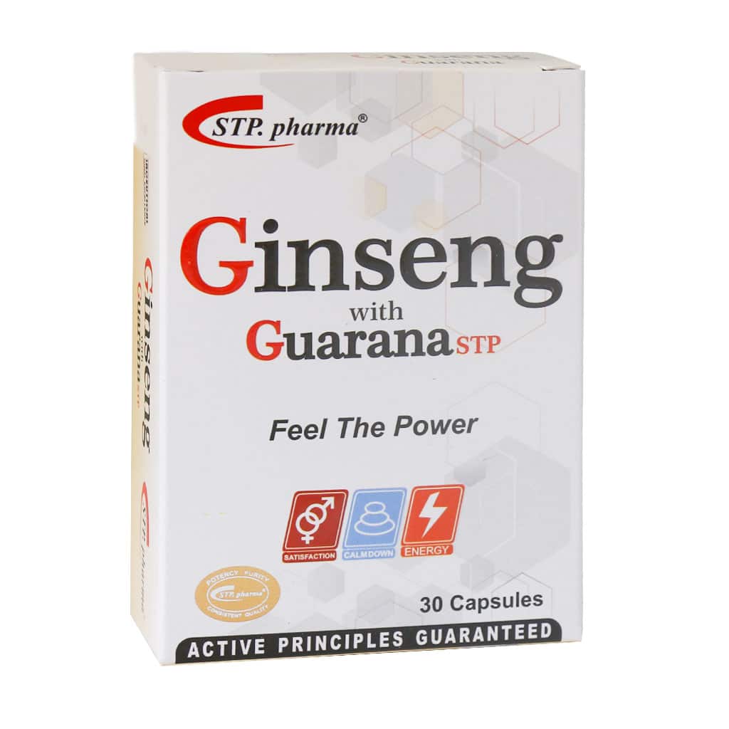 کپسول جینسینگ گوارانا اس تی پی فارما 30 عدد