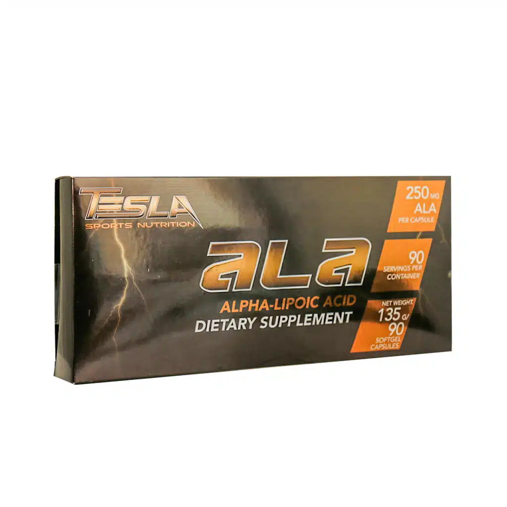 کپسول آلفا لیپوئیک اسید تسلا 90 عدد کپسول آلفا لیپوئیک اسید تسلا 90 عدد