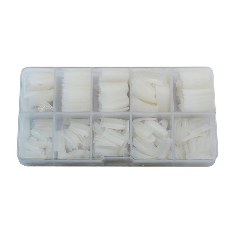 تیپ کاشت ناخن مدل 02 بسته 500 عددی تیپ کاشت ناخن مدل 02 بسته 500 عددی