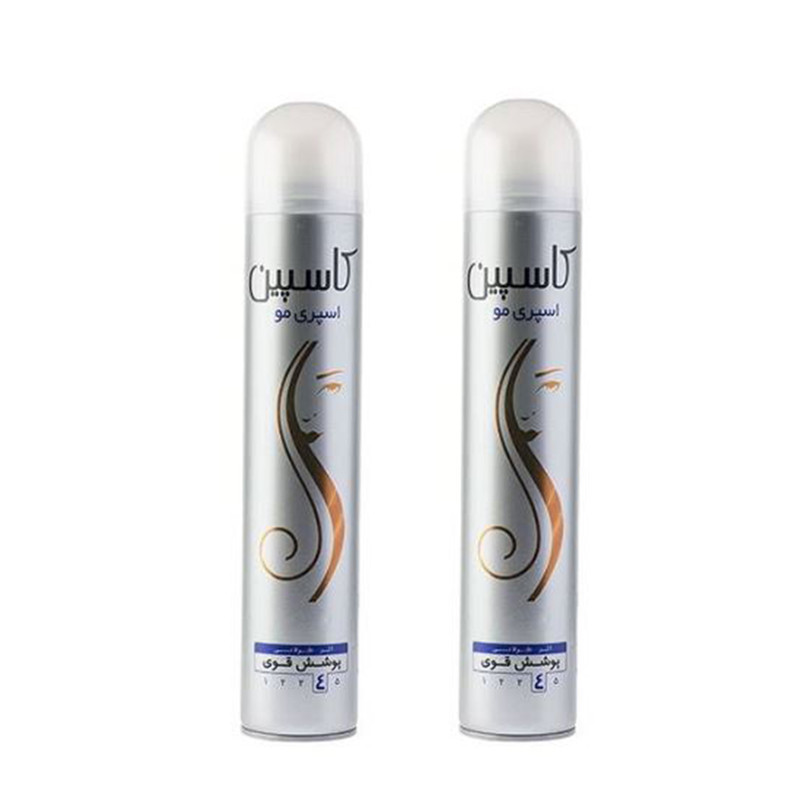 اسپری حالت دهنده مو کاسپین مدل کلاسیک حجم 250 میلی لیتر بسته 2 عددی اسپری حالت دهنده مو کاسپین مدل کلاسیک حجم 250 میلی لیتر بسته 2 عددی