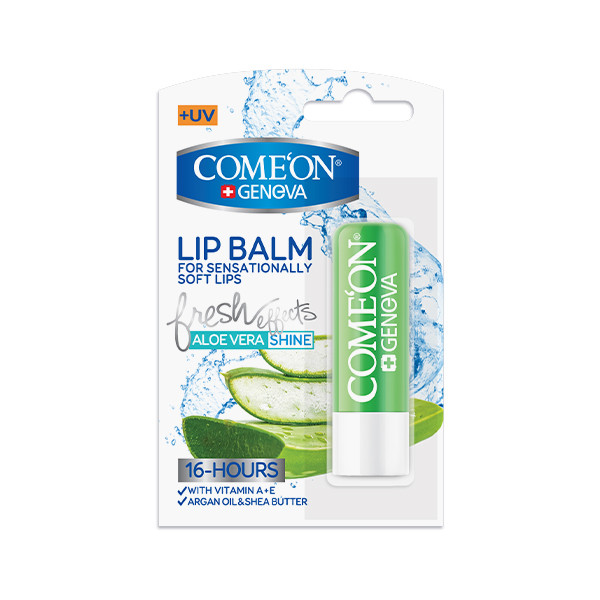 بالم لب کامان مدل ALOE VERA SHINE بالم لب کامان مدل ALOE VERA SHINE