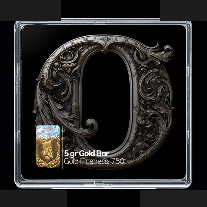 شمش طلا 18 عیار مدوپد مدل عدد 0  کد SG10186