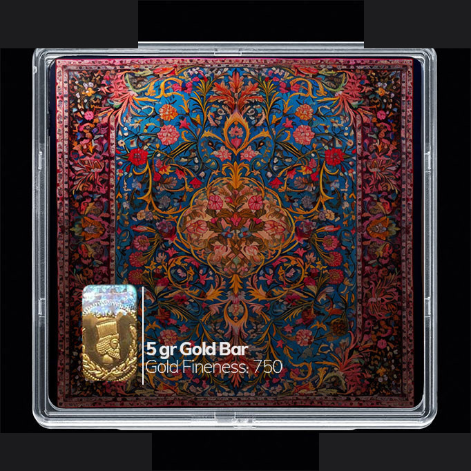 شمش طلا 18 عیار مدوپد مدل مینیاتور کد SG10649 شمش طلا 18 عیار مدوپد مدل مینیاتور کد SG10649