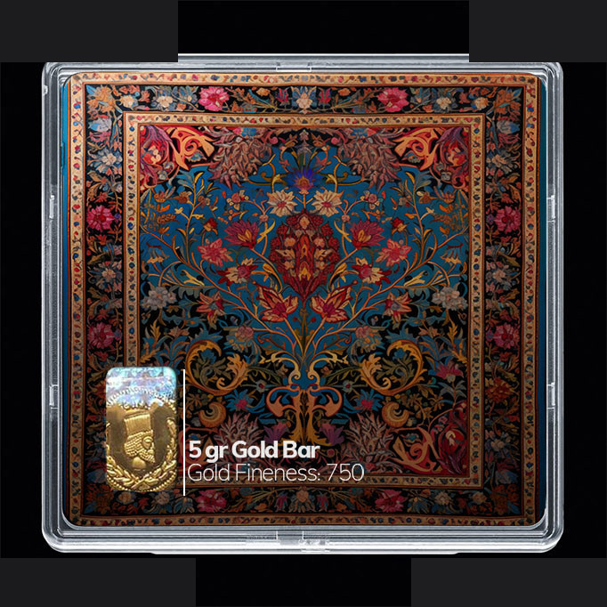 شمش طلا 18 عیار مدوپد مدل مینیاتور کد SG10650 شمش طلا 18 عیار مدوپد مدل مینیاتور کد SG10650