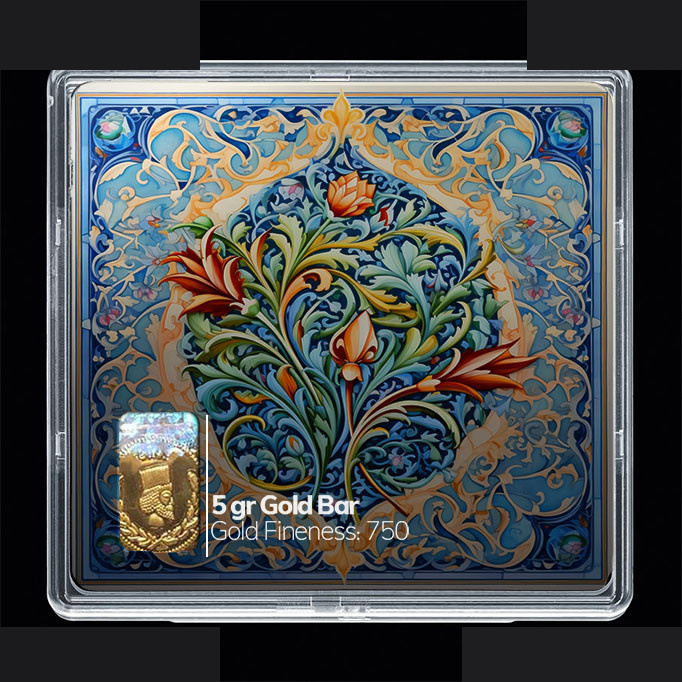 شمش طلا 18 عیار مدوپد مدل مینیاتور کد SG10682 شمش طلا 18 عیار مدوپد مدل مینیاتور کد SG10682