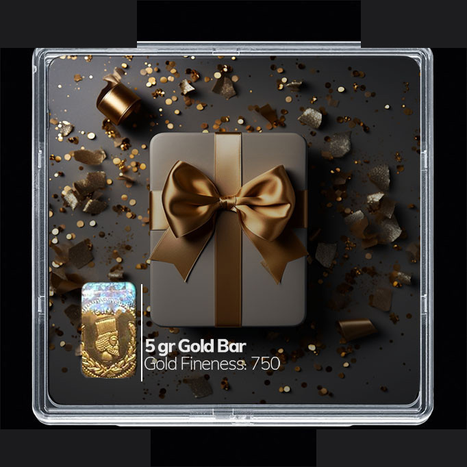 شمش طلا 18 عیار مدوپد مدل کادو کد SG10749