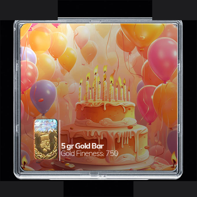 شمش طلا 18 عیار مدوپد مدل کیک کد SG10795 شمش طلا 18 عیار مدوپد مدل کیک کد SG10795