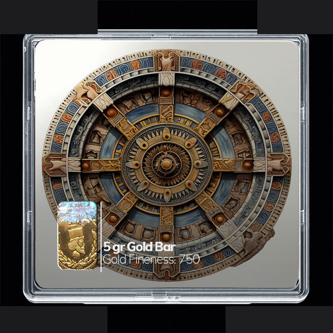 شمش طلا 18 عیار مدوپد مدل سپر کد SG10813 شمش طلا 18 عیار مدوپد مدل سپر کد SG10813