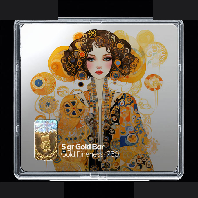 شمش طلا 18 عیار مدوپد مدل دختر کد SG10819 شمش طلا 18 عیار مدوپد مدل دختر کد SG10819