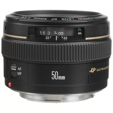 لنز دوربین کانن مدل EF 50mm F/1.4 USM با لوازم جانبی لنز دوربین کانن مدل EF 50mm F/1.4 USM با لوازم جانبی