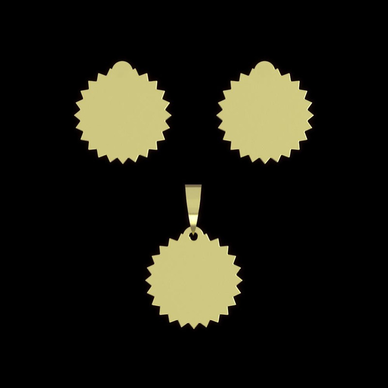 نیم ست طلا 18 عیار زنانه مدوپد مدل ستاره کد NA15622 نیم ست طلا 18 عیار زنانه مدوپد مدل ستاره کد NA15622