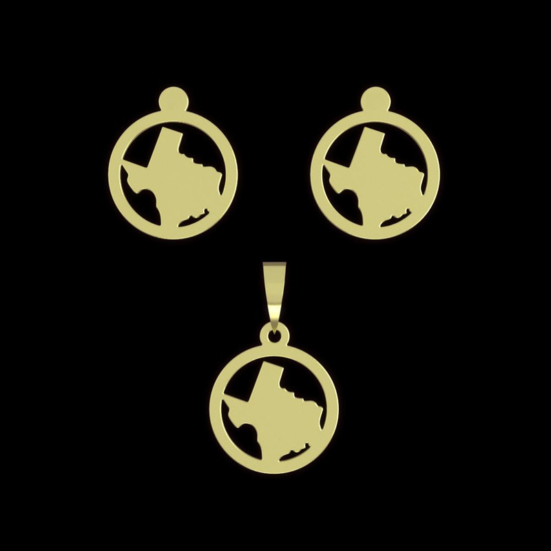 نیم ست طلا 18 عیار زنانه مدوپد مدل هندسی کد NA11200 نیم ست طلا 18 عیار زنانه مدوپد مدل هندسی کد NA11200