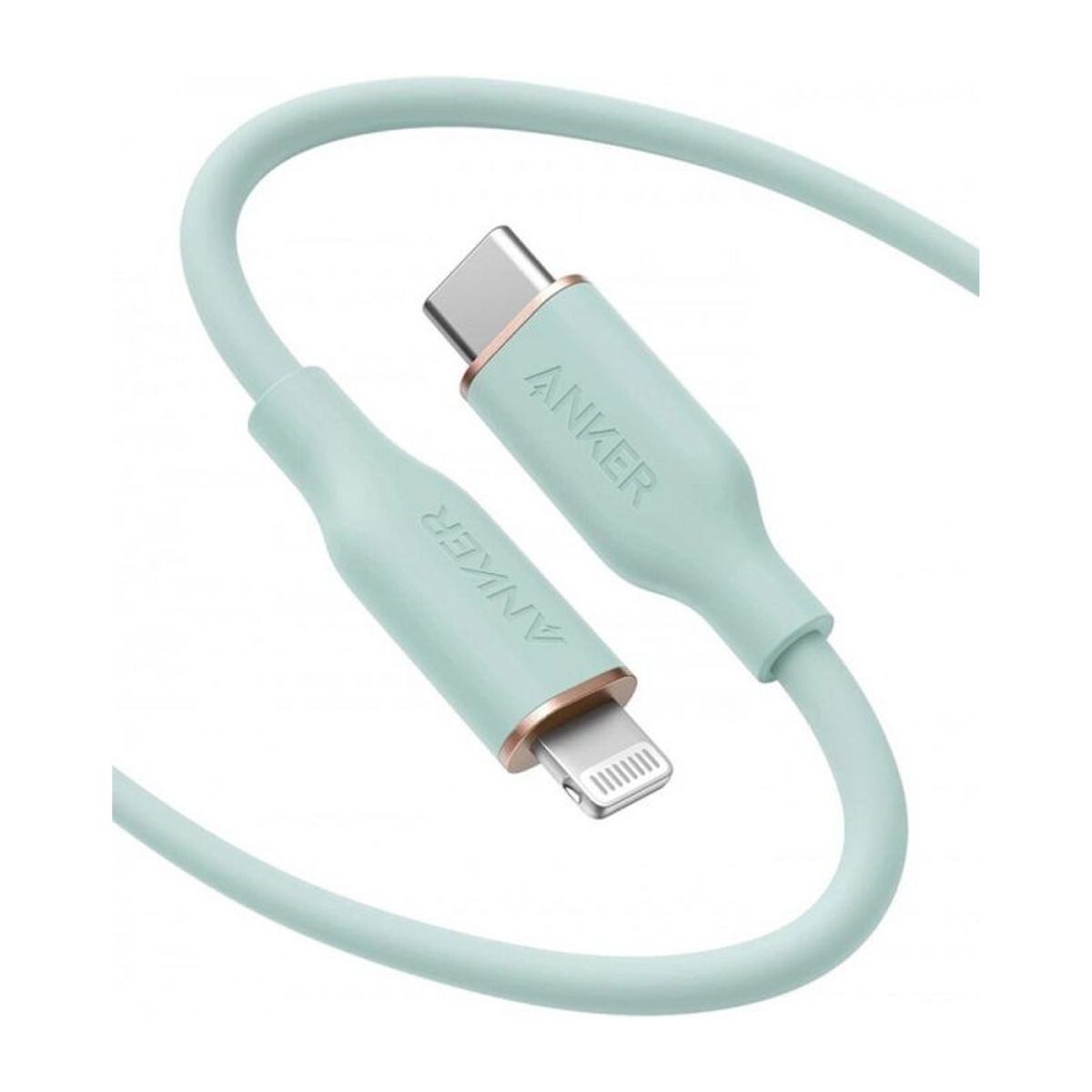 کابل تایپ سی به لایتنینگ انکر مدل Anker Powerline III A8662طول 0.9 متر-سبز