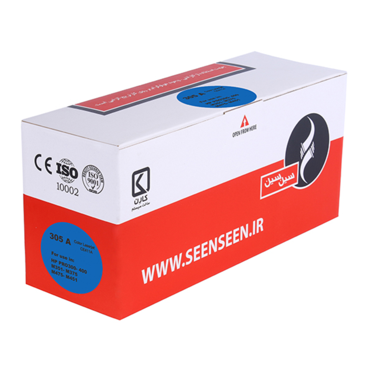کارتریج سین سین طرح HP 305A آبی-آبی کارتریج سین سین طرح HP 305A آبی-آبی