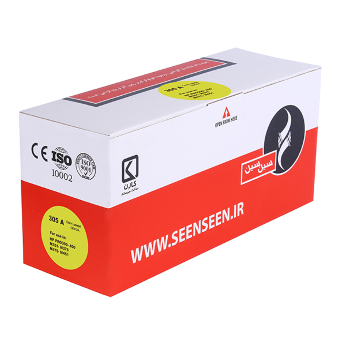 کارتریج سین سین طرح HP 305A زرد-زرد کارتریج سین سین طرح HP 305A زرد-زرد