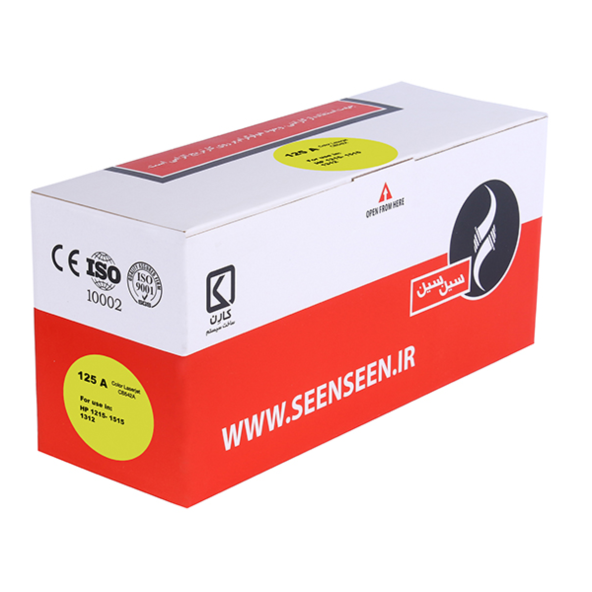 کارتریج سین سین طرح HP 125A زرد-زرد کارتریج سین سین طرح HP 125A زرد-زرد
