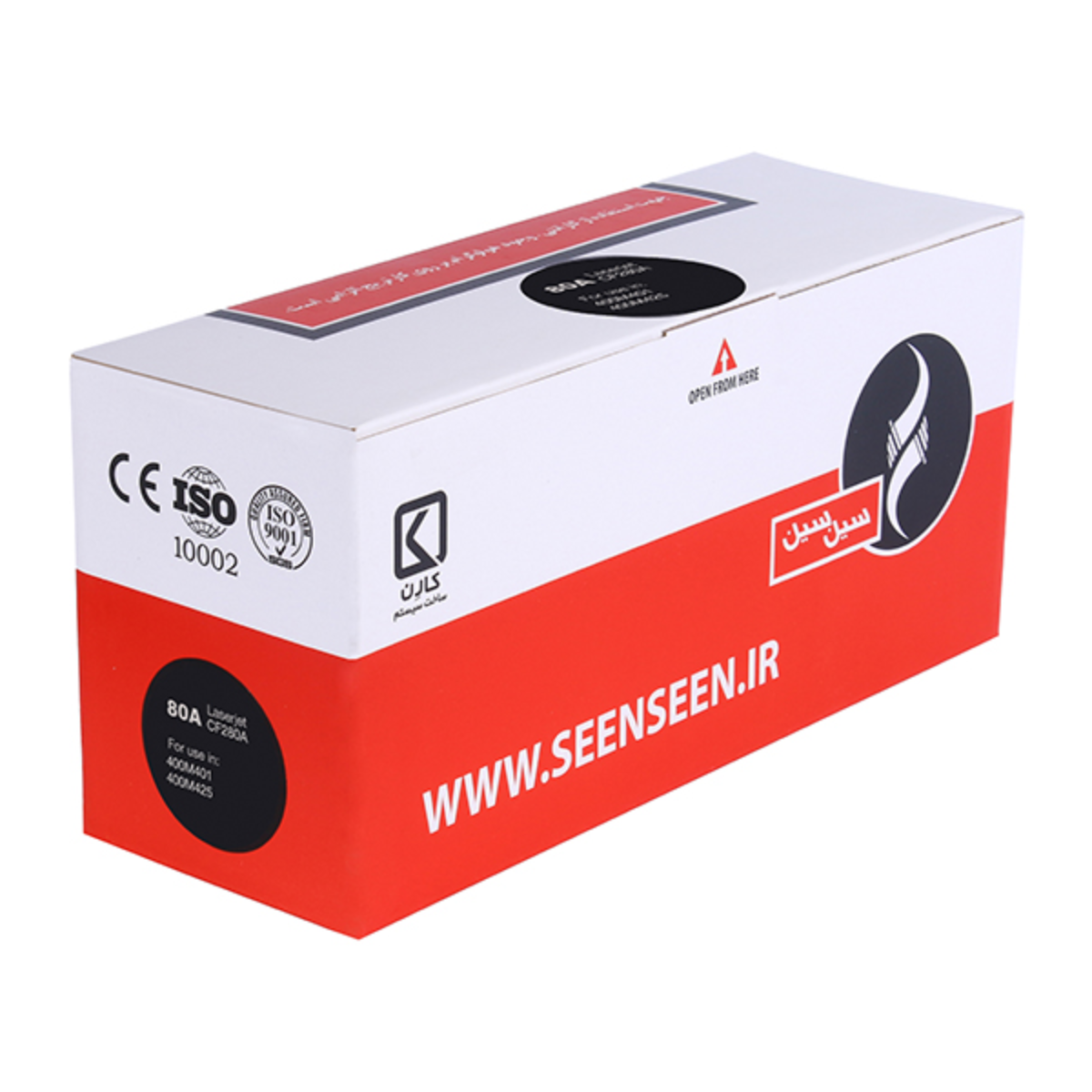 کارتریج سین سین طرح HP 80A مشکی کارتریج سین سین طرح HP 80A مشکی