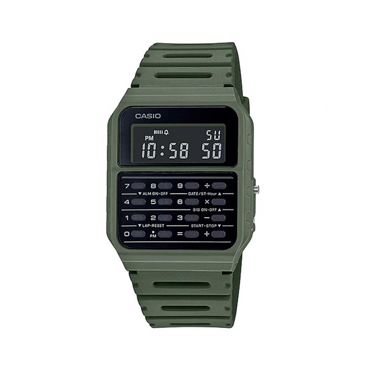 ساعت دیجیتال کاسیو مدل CA-53WF-3BDF-سبز ساعت دیجیتال کاسیو مدل CA-53WF-3BDF-سبز