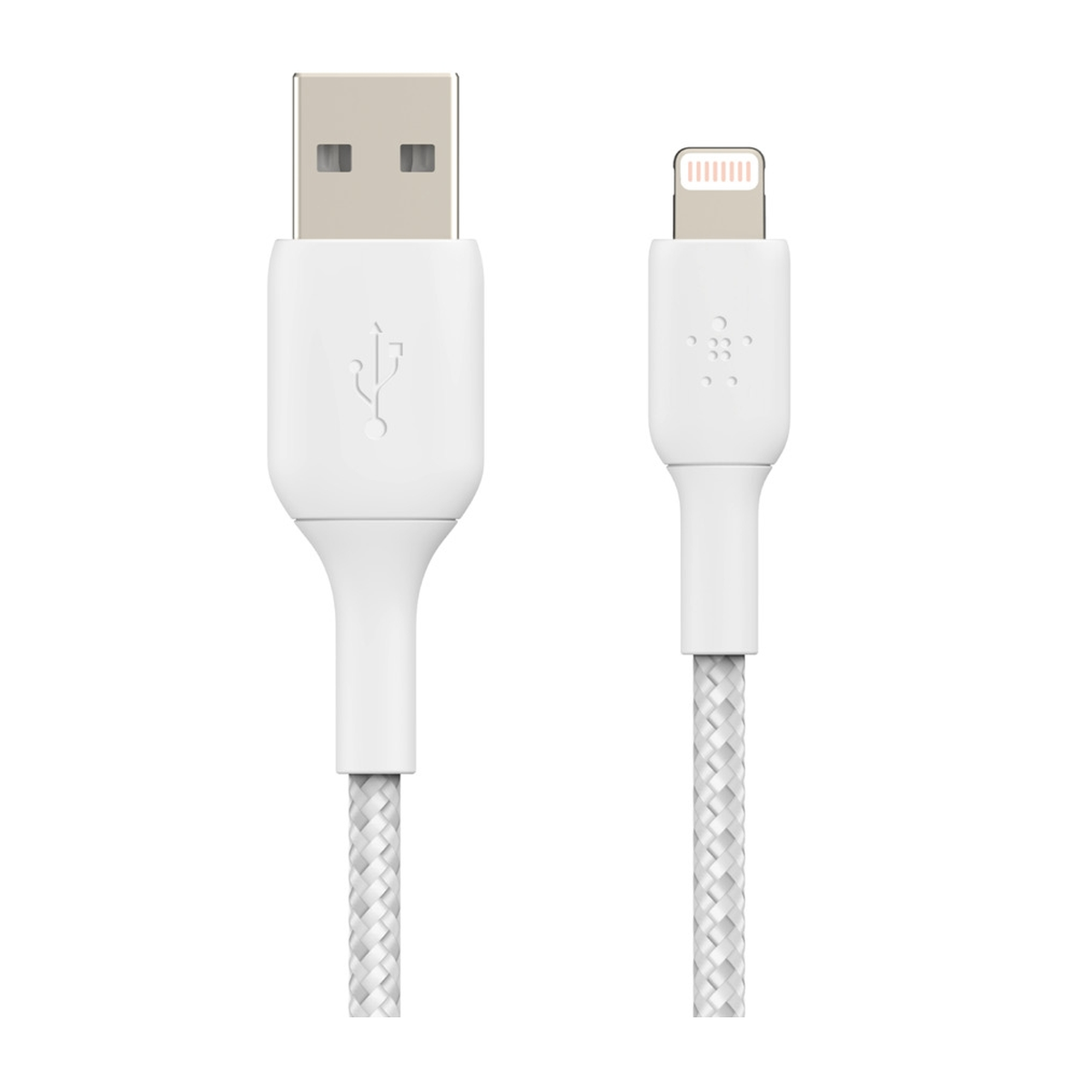 کابل USB-A به لایتنینگ بلکین مدل CAA002bt2MWH-سفید کابل USB-A به لایتنینگ بلکین مدل CAA002bt2MWH-سفید