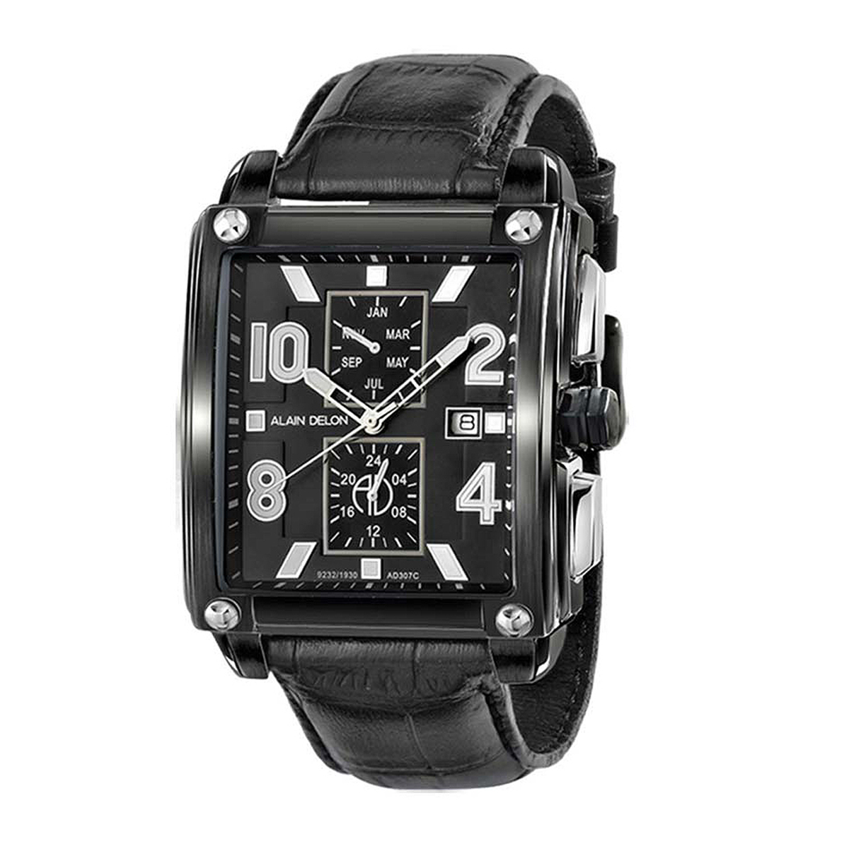 ساعت عقربه ای آلن دلون مردانه AD307-1735C-مشکی ساعت عقربه ای آلن دلون مردانه AD307-1735C-مشکی