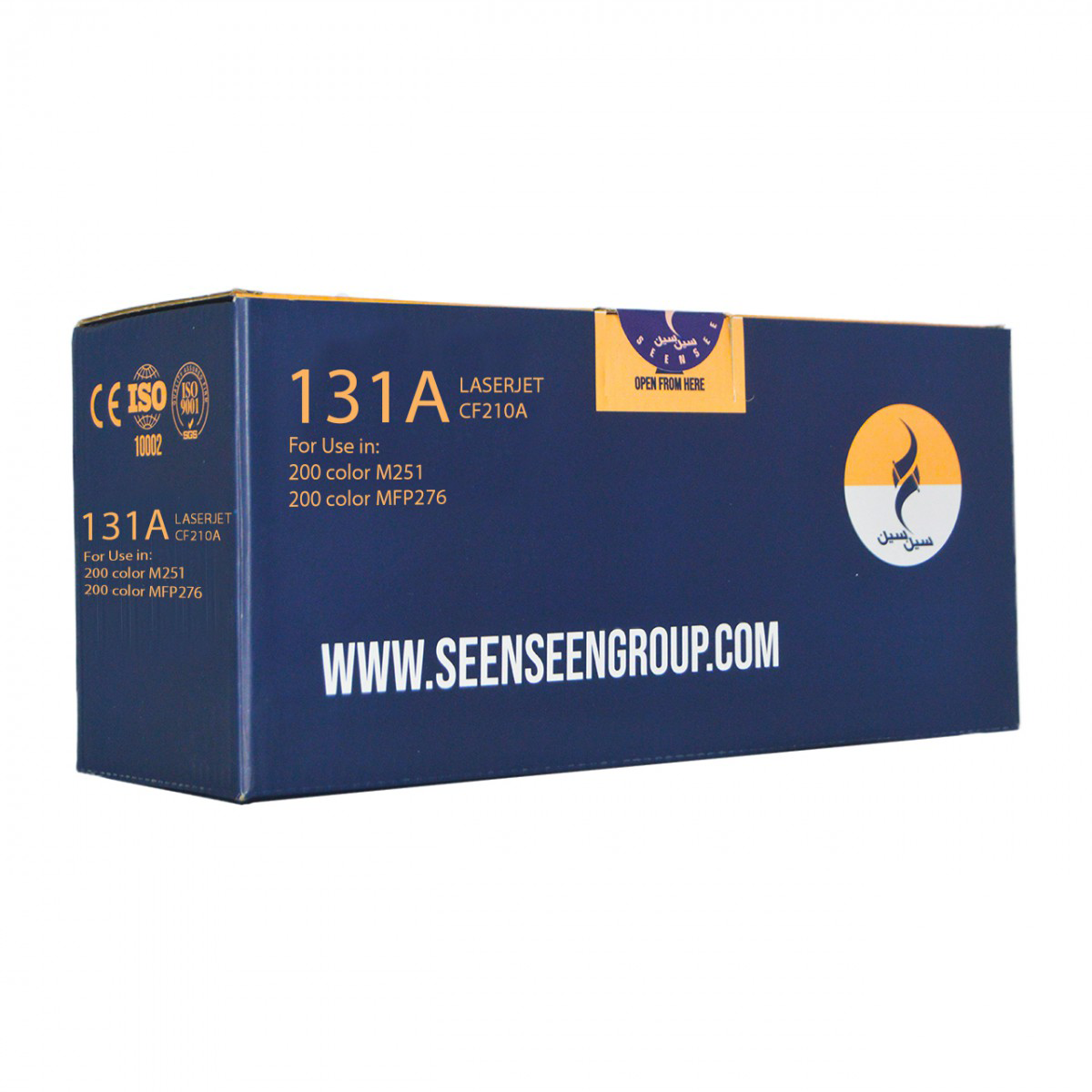 کارتریج سین سین طرح HP 131A زرد کارتریج سین سین طرح HP 131A زرد
