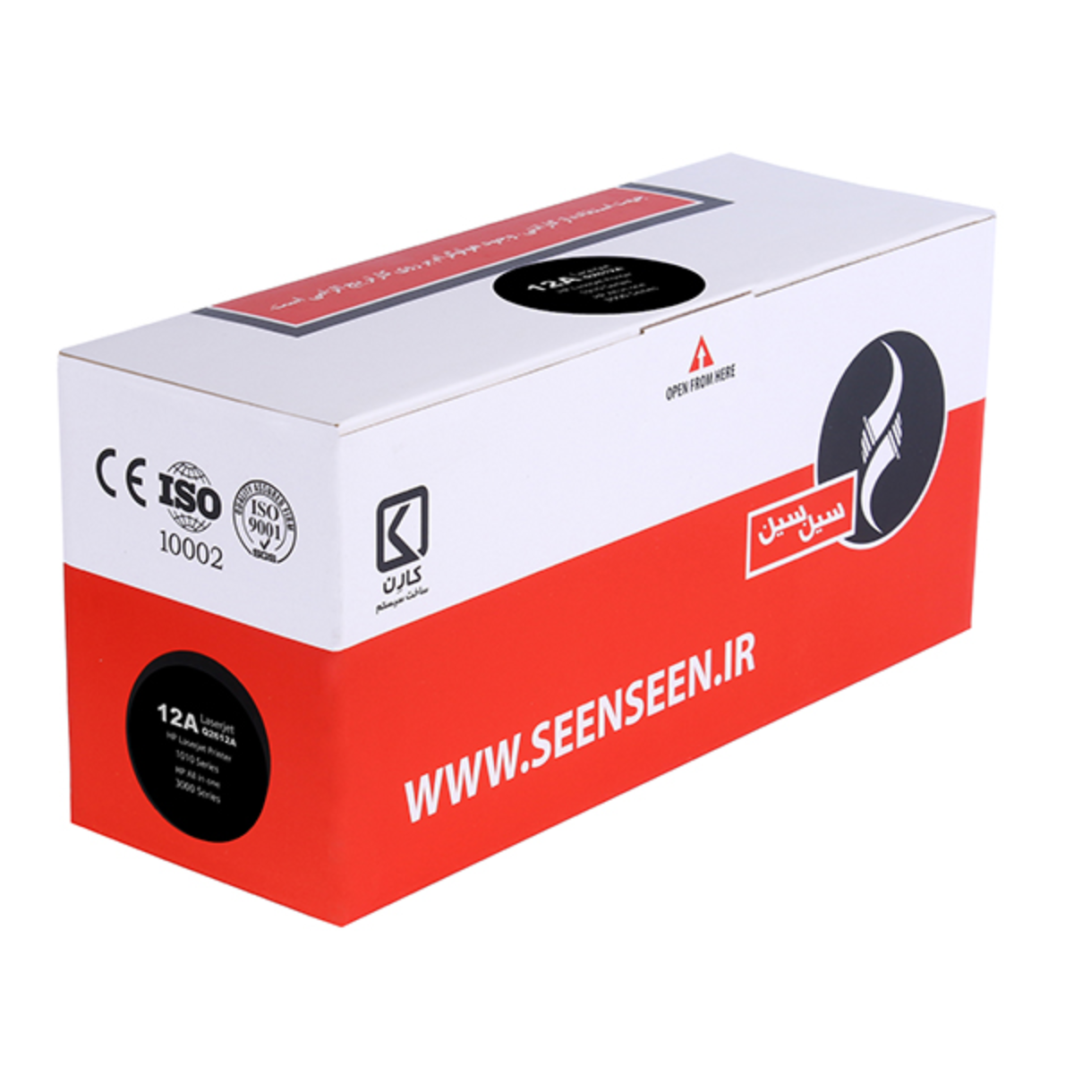 کارتریج سین سین طرح HP 12A -مشکی کارتریج سین سین طرح HP 12A -مشکی
