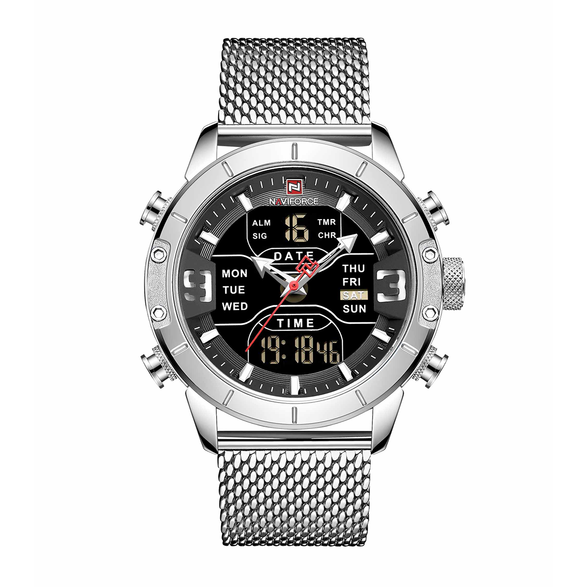 ساعت عقربه ای نیوی فورس مردانه مدل NF9153