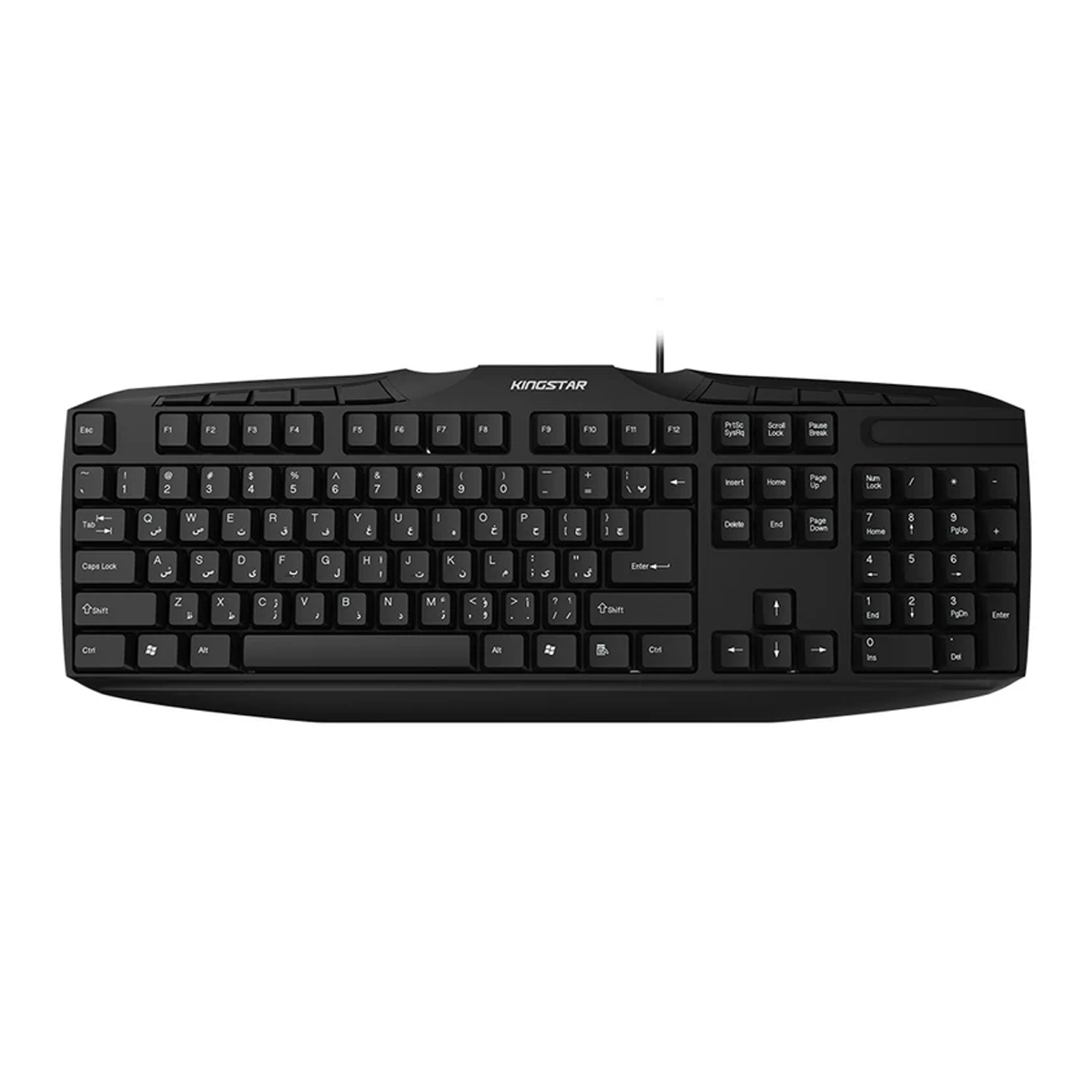 کیبورد با سیم کینگ‌ استار مدل KB63 