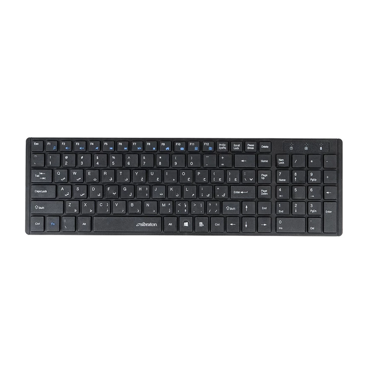کیبورد بی سیم سیبراتون مدل SKB578W