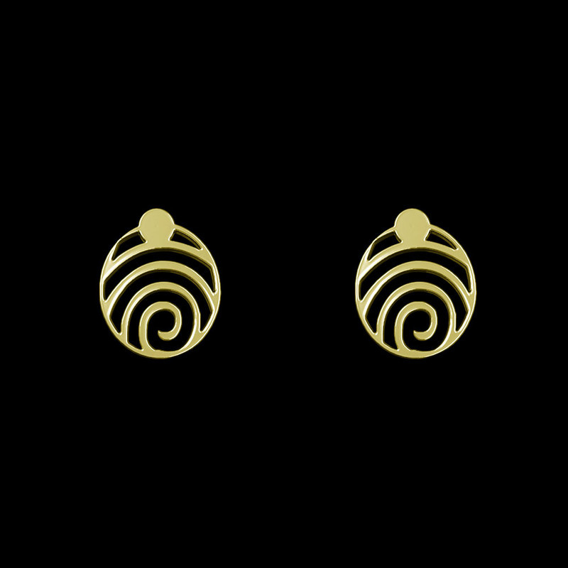 گوشواره طلا 18 عیار زنانه مدوپد مدل بیضی کد GA1-10256 گوشواره طلا 18 عیار زنانه مدوپد مدل بیضی کد GA1-10256