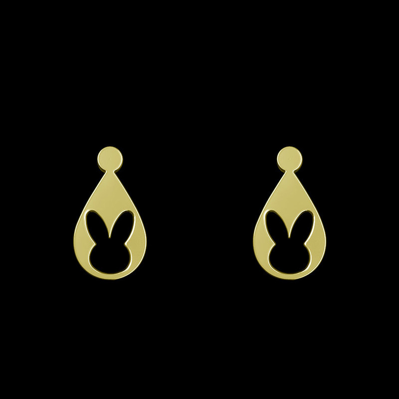 گوشواره طلا 18 عیار زنانه مدوپد مدل خرگوش کد GA1-10667 گوشواره طلا 18 عیار زنانه مدوپد مدل خرگوش کد GA1-10667