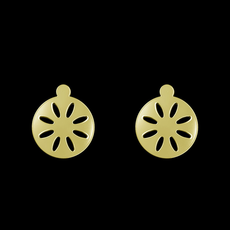 گوشواره طلا 18 عیار زنانه مدوپد مدل دایره کد GA1-10759 گوشواره طلا 18 عیار زنانه مدوپد مدل دایره کد GA1-10759