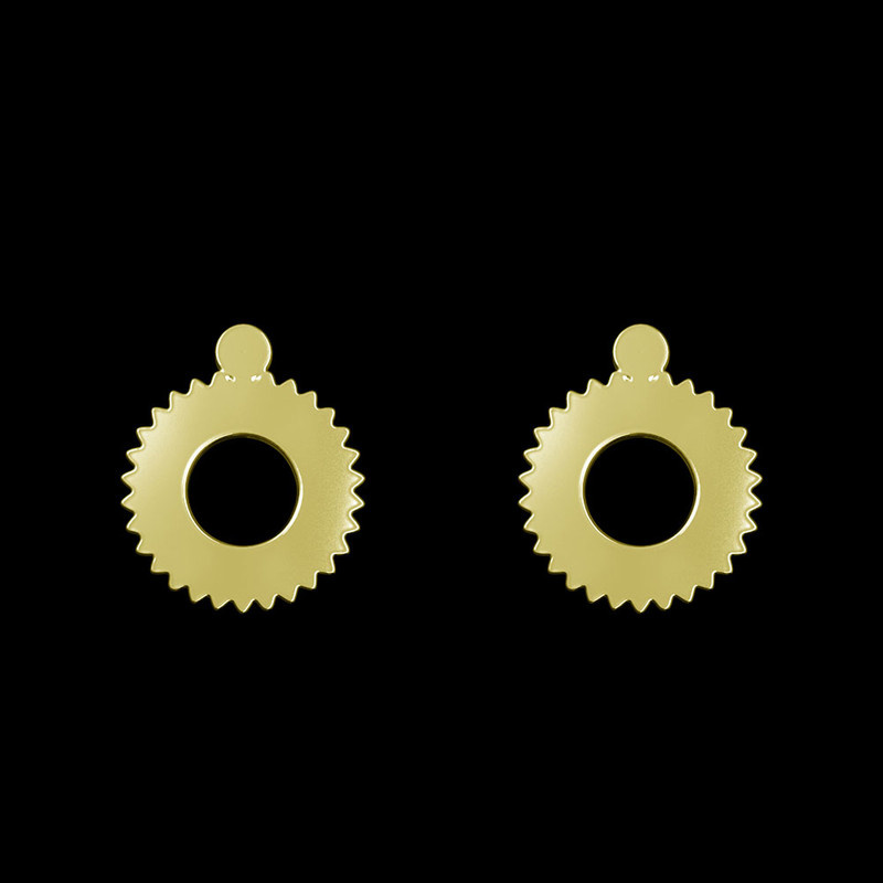 گوشواره طلا 18 عیار زنانه مدوپد مدل دایره کد GA1-10785 گوشواره طلا 18 عیار زنانه مدوپد مدل دایره کد GA1-10785