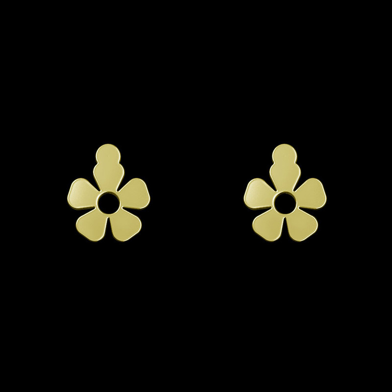 گوشواره طلا 18 عیار زنانه مدوپد مدل گل کد GA1-10932 گوشواره طلا 18 عیار زنانه مدوپد مدل گل کد GA1-10932