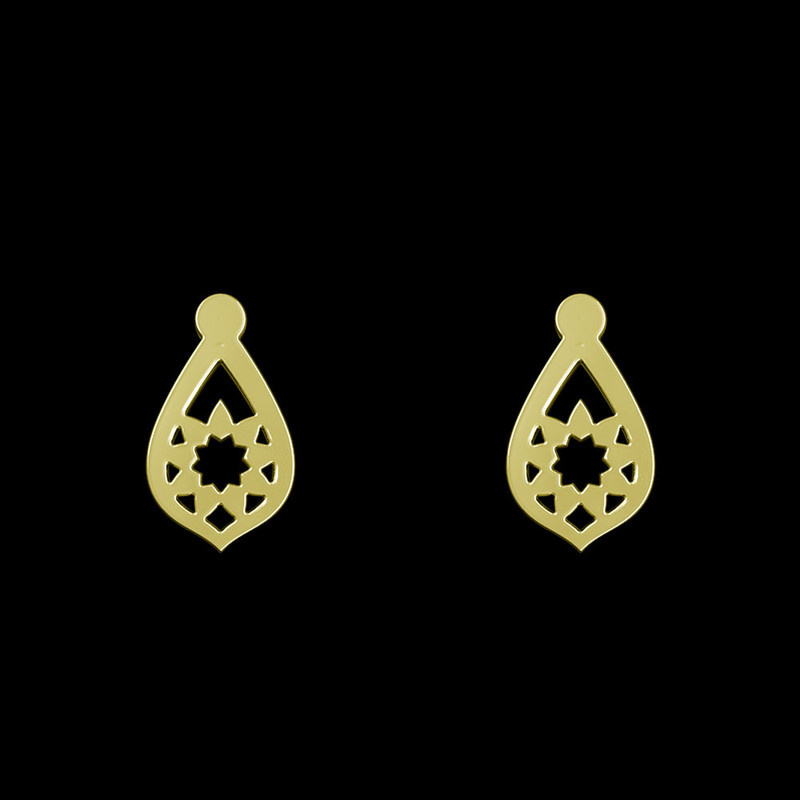 گوشواره طلا 18 عیار زنانه مدوپد مدل گل کد GA1-10956 گوشواره طلا 18 عیار زنانه مدوپد مدل گل کد GA1-10956