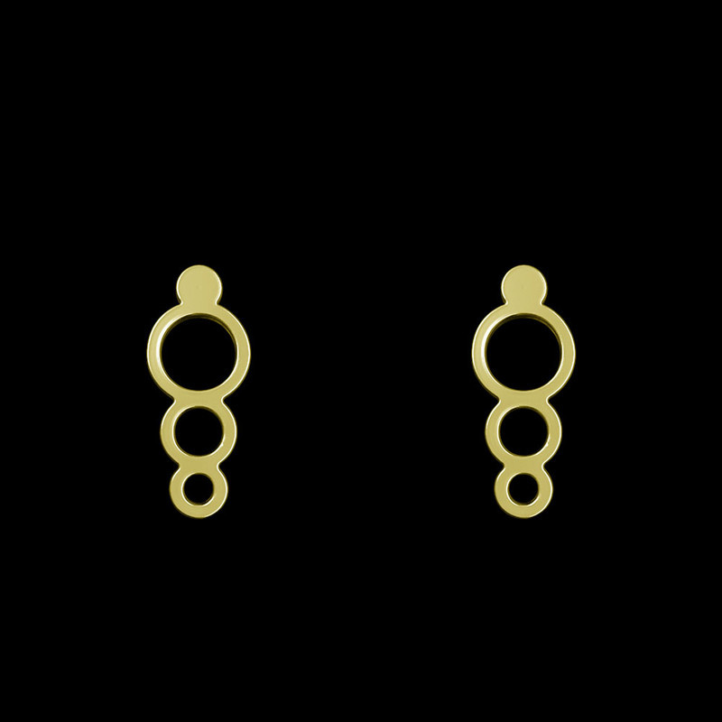 گوشواره طلا 18 عیار زنانه مدوپد مدل حلقه دایره کد GA1-11070 گوشواره طلا 18 عیار زنانه مدوپد مدل حلقه دایره کد GA1-11070