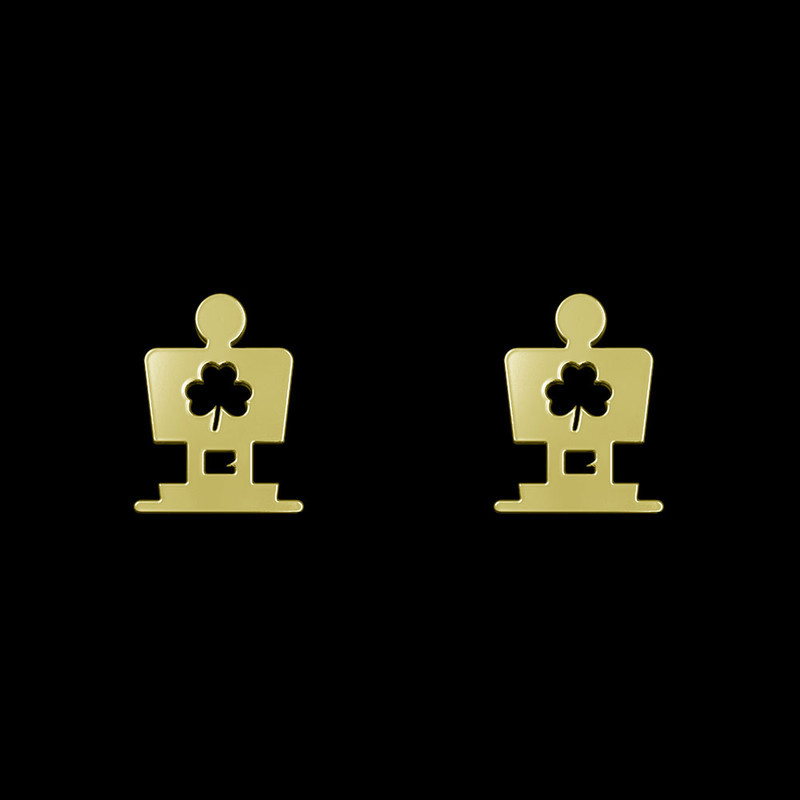 گوشواره طلا 18 عیار زنانه مدوپد مدل برگ کد GA1-11187 گوشواره طلا 18 عیار زنانه مدوپد مدل برگ کد GA1-11187