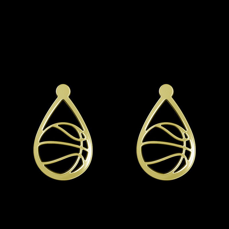 گوشواره طلا 18 عیار زنانه مدوپد مدل بسکتبال کد GA1-11262 گوشواره طلا 18 عیار زنانه مدوپد مدل بسکتبال کد GA1-11262