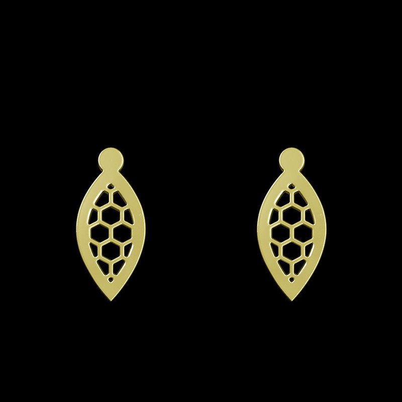 گوشواره طلا 18 عیار زنانه مدوپد مدل اشک کد GA1-11325 گوشواره طلا 18 عیار زنانه مدوپد مدل اشک کد GA1-11325