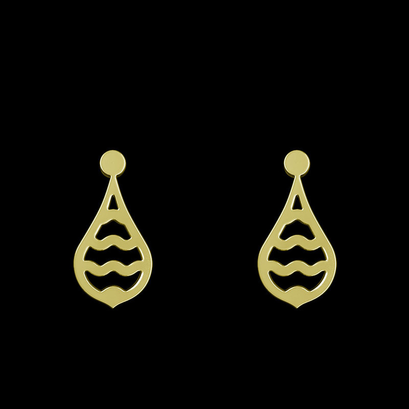 گوشواره طلا 18 عیار زنانه مدوپد مدل اشک کد GA1-11334 گوشواره طلا 18 عیار زنانه مدوپد مدل اشک کد GA1-11334