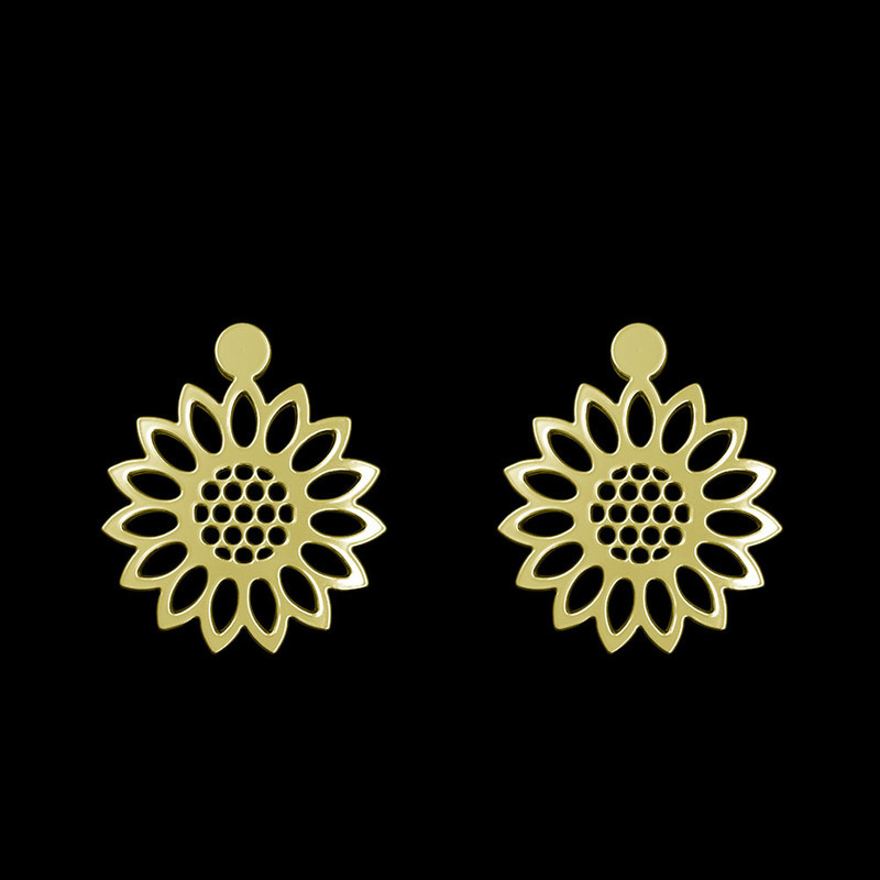 گوشواره طلا 18 عیار زنانه مدوپد مدل گل کد GA1-11459 گوشواره طلا 18 عیار زنانه مدوپد مدل گل کد GA1-11459