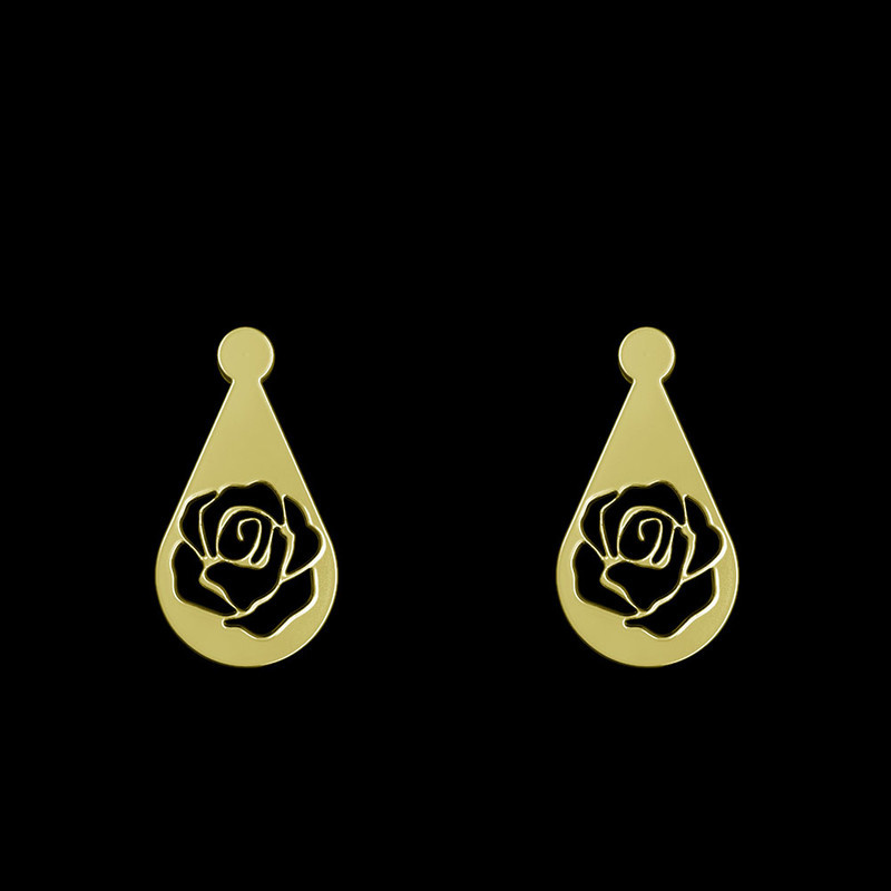 گوشواره طلا 18 عیار زنانه مدوپد مدل گل کد GA1-11481 گوشواره طلا 18 عیار زنانه مدوپد مدل گل کد GA1-11481