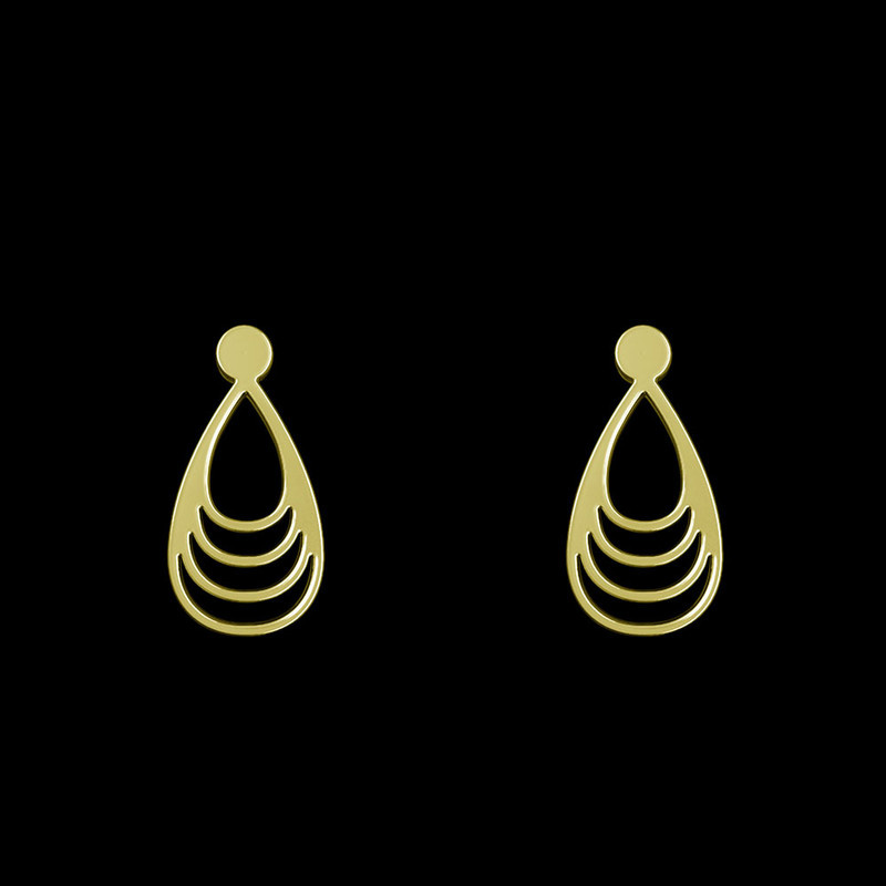 گوشواره طلا 18 عیار زنانه مدوپد مدل اشک کد GA1-11538 گوشواره طلا 18 عیار زنانه مدوپد مدل اشک کد GA1-11538