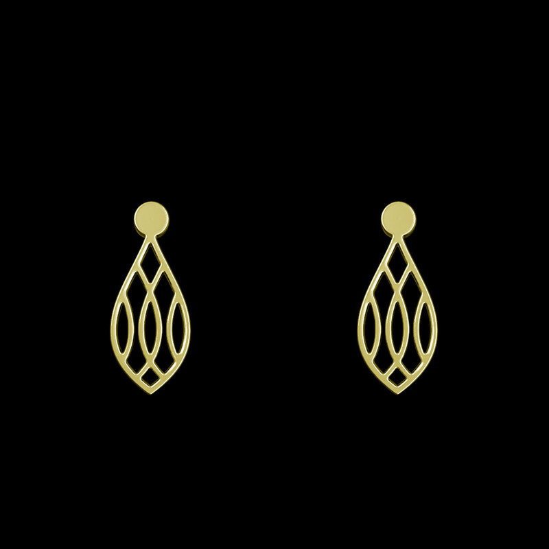 گوشواره طلا 18 عیار زنانه مدوپد مدل اشک کد GA1-11581 گوشواره طلا 18 عیار زنانه مدوپد مدل اشک کد GA1-11581