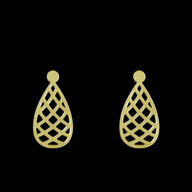 گوشواره طلا 18 عیار زنانه مدوپد مدل اشک کد GA1-11637 گوشواره طلا 18 عیار زنانه مدوپد مدل اشک کد GA1-11637