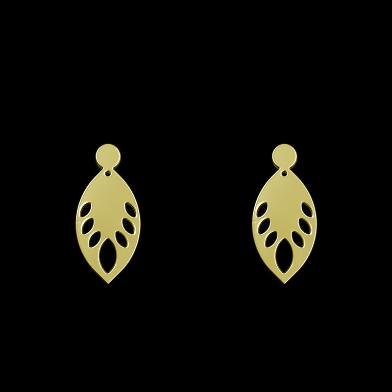 گوشواره طلا 18 عیار زنانه مدوپد مدل اشک کد GA1-11786 گوشواره طلا 18 عیار زنانه مدوپد مدل اشک کد GA1-11786