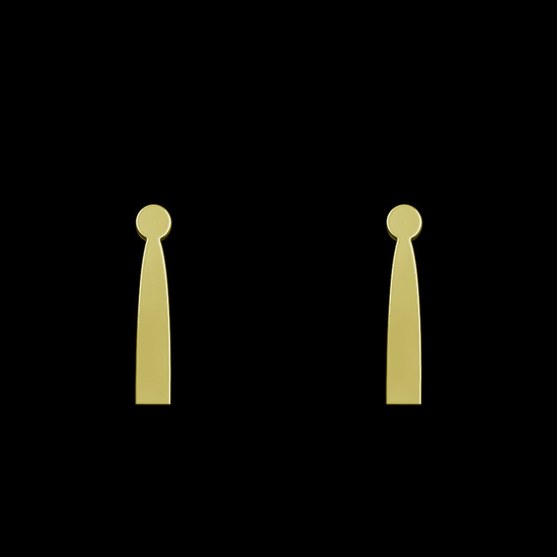 گوشواره طلا 18 عیار زنانه مدوپد مدل مستطیل کد GA1-11806 گوشواره طلا 18 عیار زنانه مدوپد مدل مستطیل کد GA1-11806