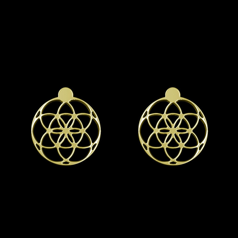 گوشواره طلا 18 عیار زنانه مدوپد مدل دایره کد GA1-11812 گوشواره طلا 18 عیار زنانه مدوپد مدل دایره کد GA1-11812